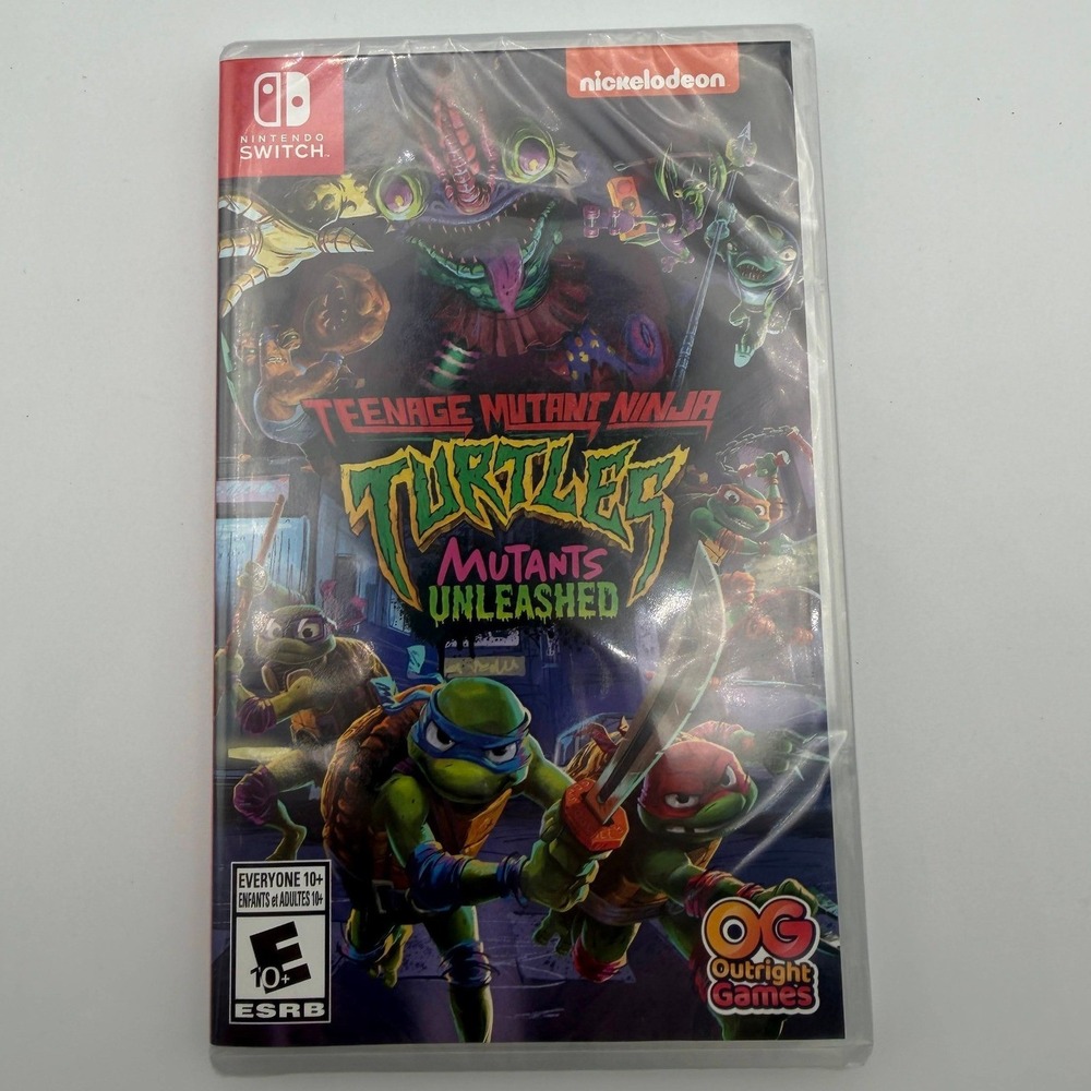 Teenage Mutant Ninja Turtles Mutants Unleashed Nintendo Switch New Sealed TMNT